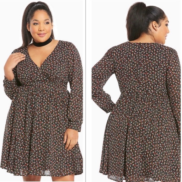 long sleeve dress size 18